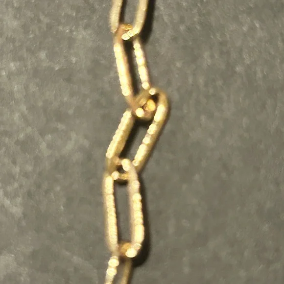 Gold plated with Pink Crystals Ankle /bracelet Bracelet - Picture 4 of 5